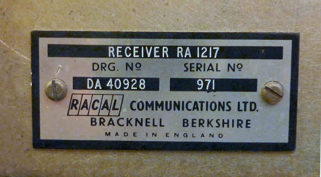 Racal RA 1217